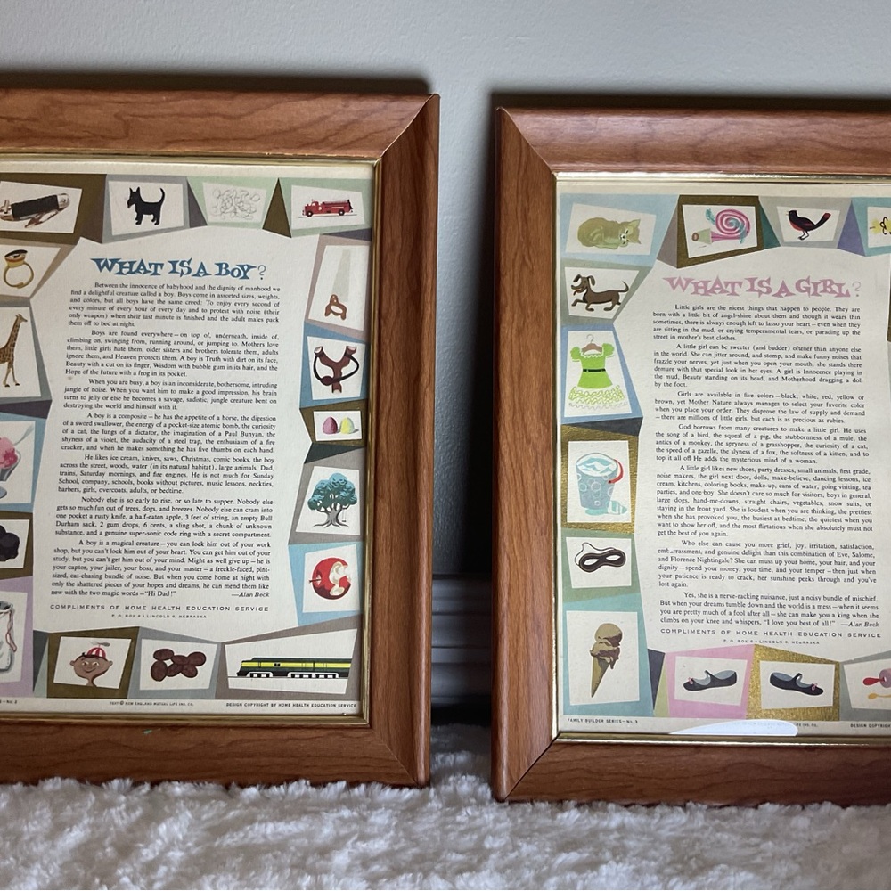 Vintage 1950s Family Builders series